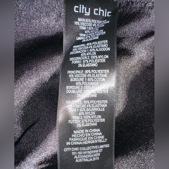 City chic lace tuxedo plus size M - Picture 11 of 12